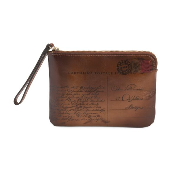 PATRICIA NASH DISCOVERY LUXURY COLLECTION Leather Corinna Wristlet